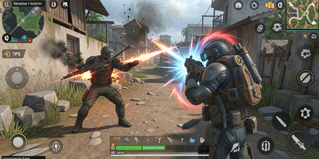 Tampilan menarik dari gameplay seru 71H di TPS.