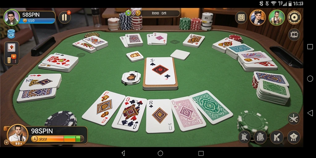Tampilan gameplay seru dalam 98SPIN yang penuh strategi.