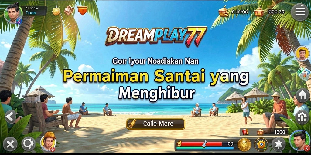 Tampilan gameplay <strong>DREAMPLAY77</strong> yang seru dan menghibur.