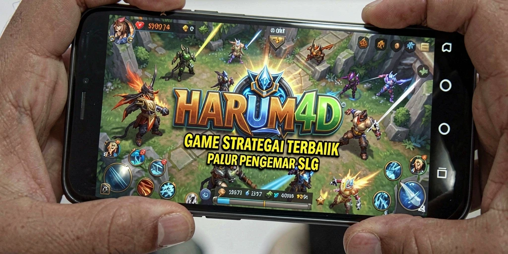 Screenshot menunjukkan aksi pertempuran seru di HARUM4D.