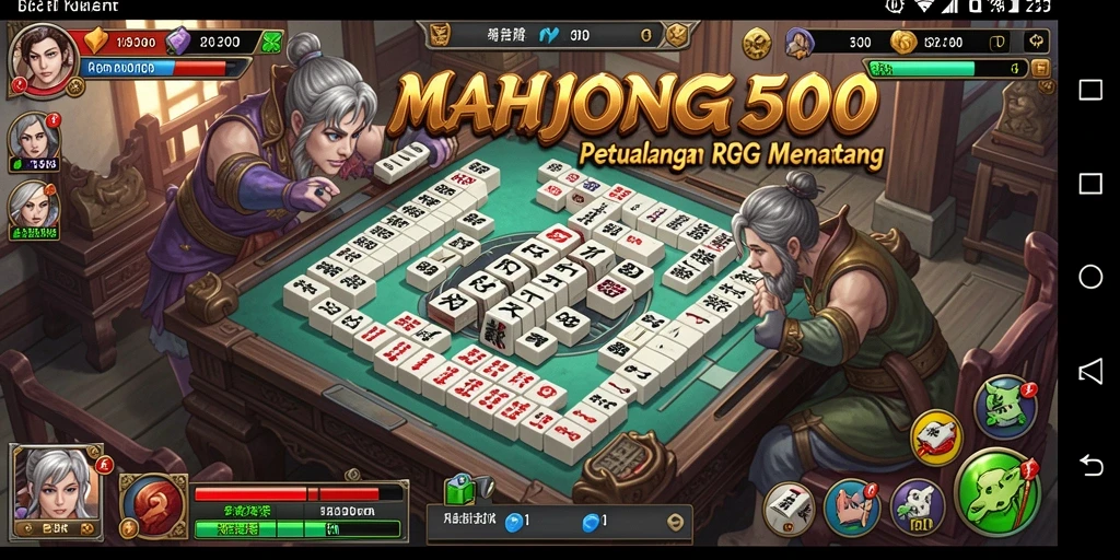 Screenshot dari gameplay RPG yang menarik dan penuh petualangan.