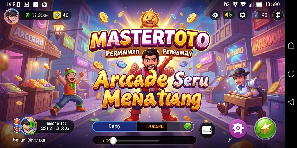 Tampilan gameplay seru MASTERTOTO yang penuh tantangan.
