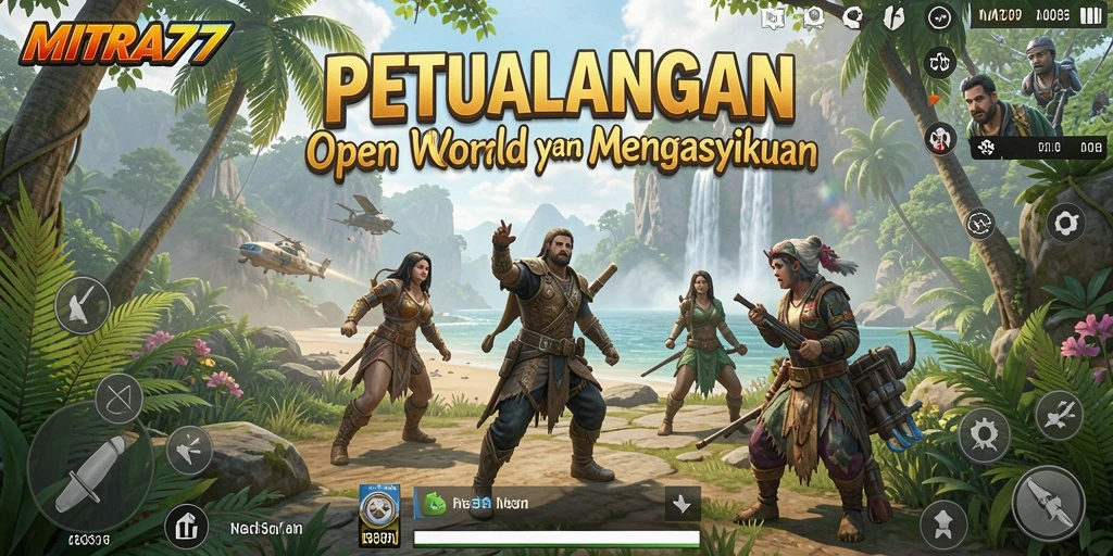 Gameplay MITRA77 yang menampilkan perjalanan petualangan tanpa batas.