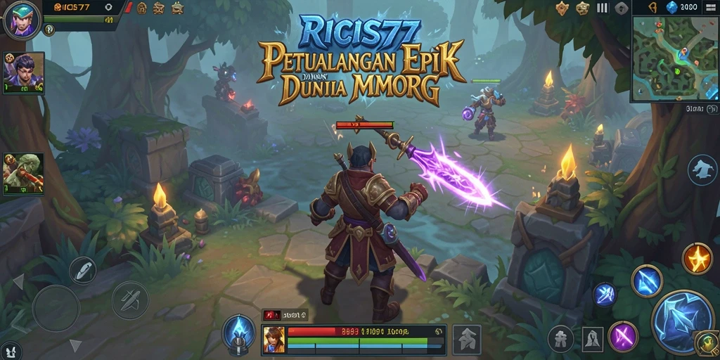 Tampilan menarik dari gameplay RICIS77 yang memukau.