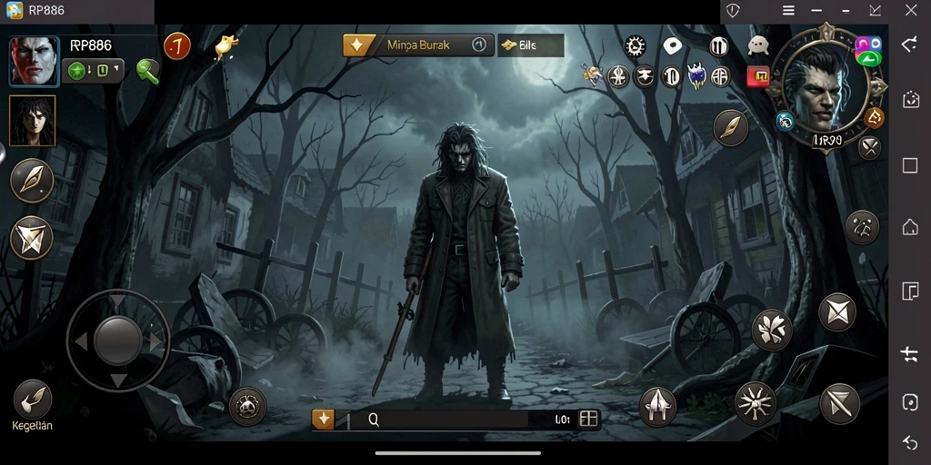 Gameplay menakutkan yang membangkitkan adrenalin.