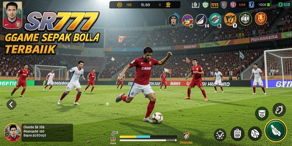 Gameplay seru dalam pertandingan sepak bola di SR777.