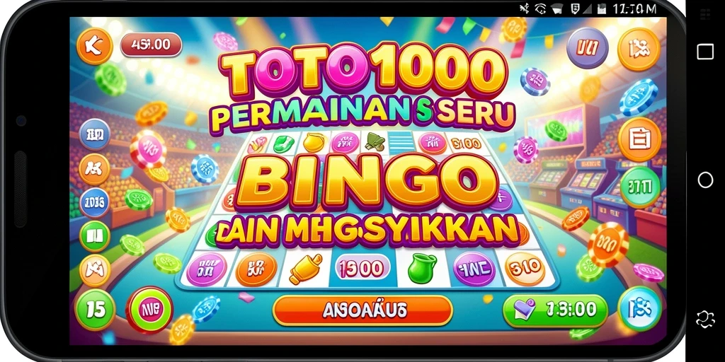 Tampilan gameplay Bingo yang menarik di TOTO1000.